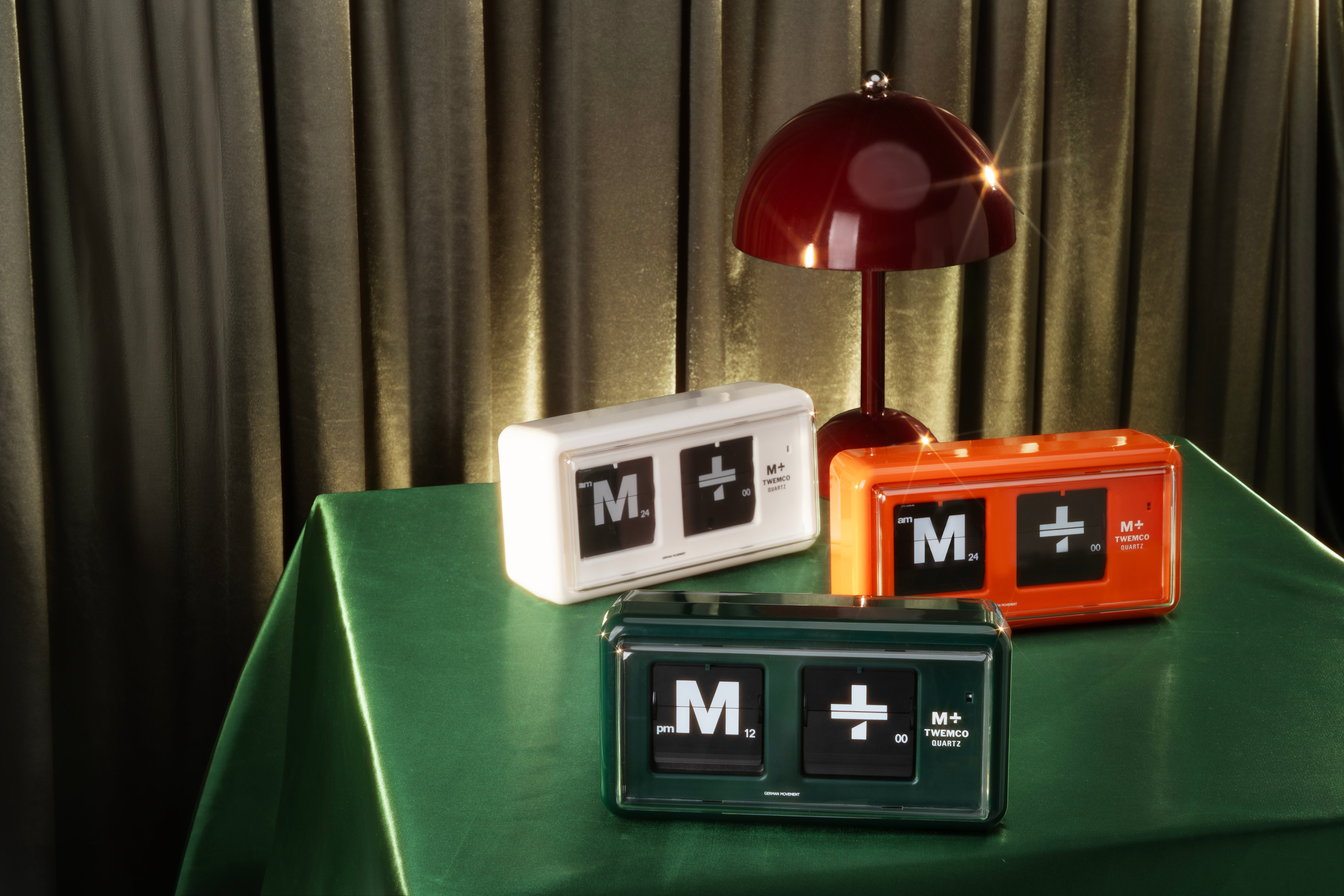M+ × TWEMCO Special-Edition Table Clock